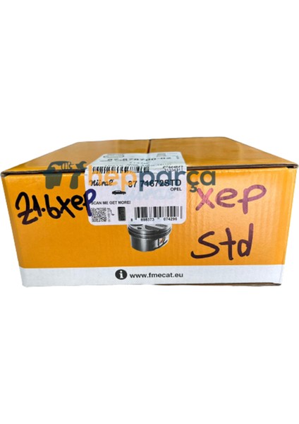 Opel Astra H 1.6 Twinport (Z16XEP) Piston Segman Takımı Standart Göetze Nüral