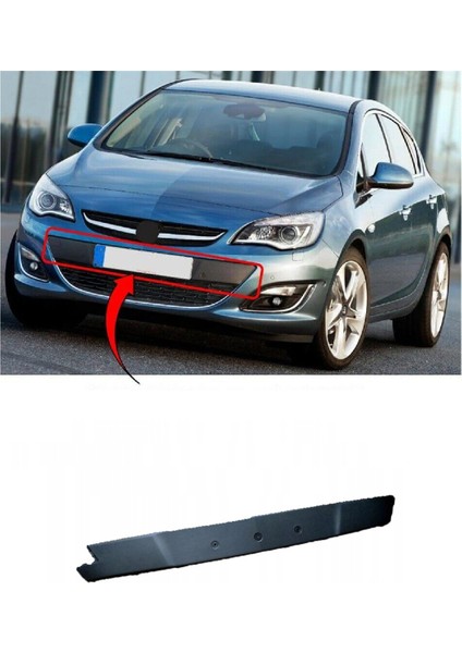 On Tampon Plakalık Astra J 2012 Model Üstü
