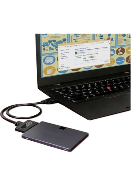 USB To Sata USB 3.0 To Sata 22PIN 2,5 Inç Adaptör HDD SSD Harici Sabit Disk Dönüştürücü Kablo