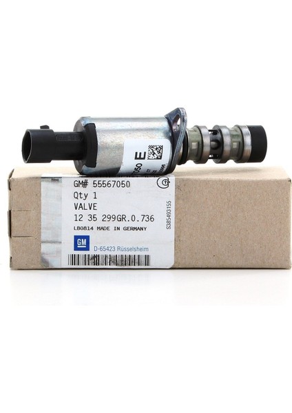 Opel Astra J 1.6 Benzinli Selenoid Valfi Orijinal Gm