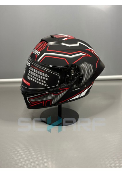WS-202 Güneş Vizörlü Çene Açılır Kask