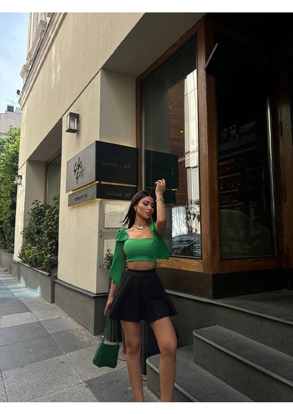 Büstiyer & Şort Etekli Takım