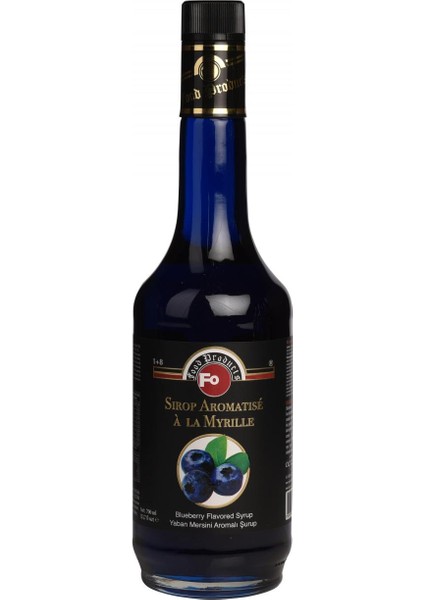Yaban Mersini Aromalı Şurup 700 ml