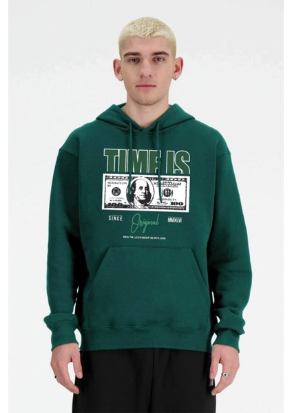 Baskılı Kapşonlu Sweatshirt FM1.103YÖ