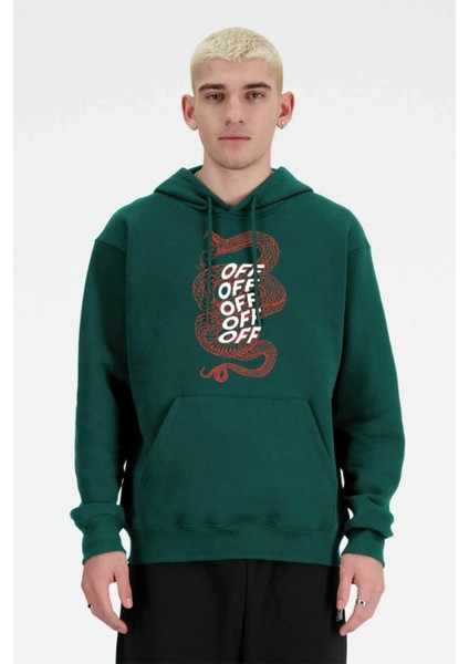 Baskılı Kapşonlu Sweatshirt FM1.111YÖ