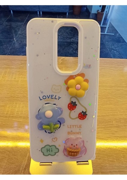 Xiaomi Redmi Note 8 Pro Uyumlu Kabartma Figürlü Darbe Korumalı Kapak Renkli Kılıf fiyatları