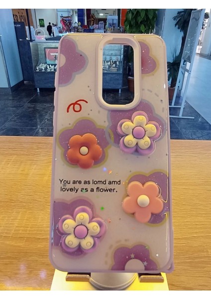 Xiaomi Redmi Note 8 Pro Uyumlu Kabartma Figürlü Darbe Korumalı Kapak Renkli Kılıf