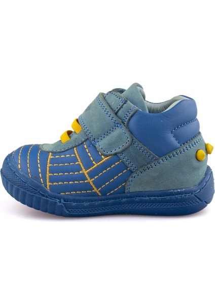 Hakiki Deri Kot Nubuk Sarı Detaylı Erkek Bebek Bot fırsatları