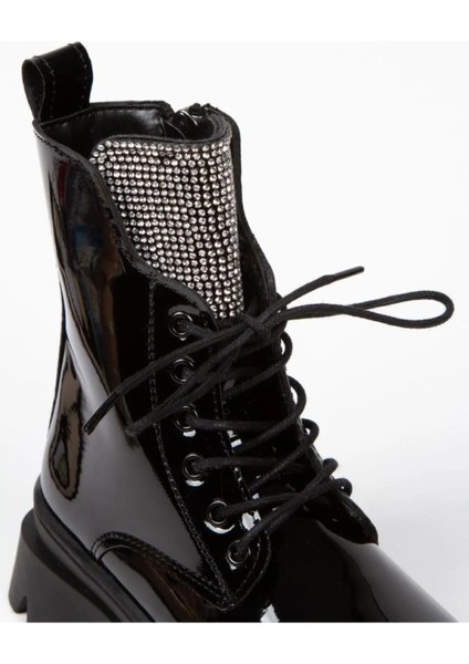 Ortopedi Kız Çocuk Anatomik Fermuarlı Yüksek Kaymaz Taban Rahat Bağcık Taşlı Bot fiyatları