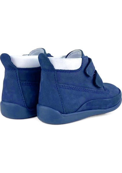 Hakiki Deri Lacivert Erkek Bebek Bot modelleri