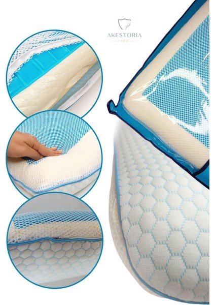 Klasik Visco Jel Yastık - 70X40X12 cm P-008