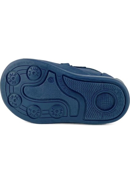 Hakiki Deri Lacivert Nubuk Erkek Bebek Bot fırsatları