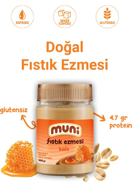 Fıstık Ezmesi, Mixed Paket, 300 g x 5 adet