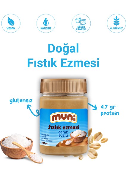 Fıstık Ezmesi, Mixed Paket, 300 g x 5 adet