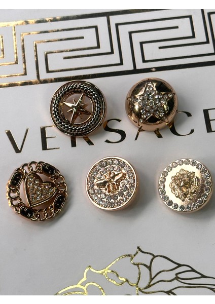 Kristal Taş ve Incili Lüx Modelli Kombin Seti indirimleri