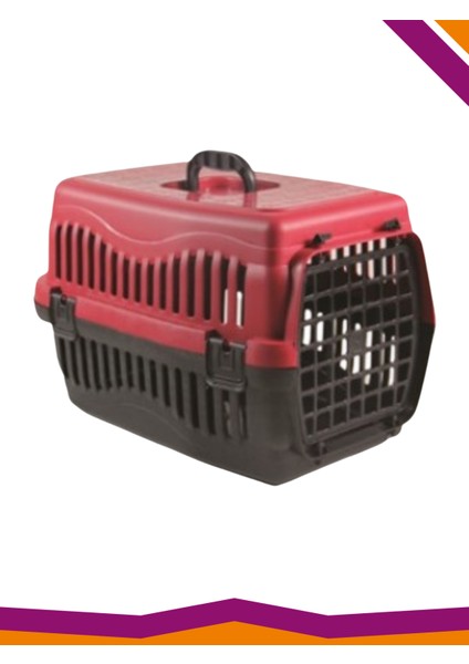 Büyük Boy Metal Kapılı Kedi ve Köpek Evcil Hayvan Taşıma Çantası