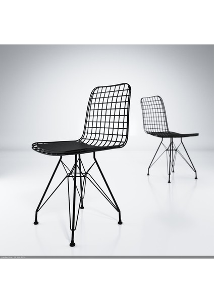 Knsz kafes tel sandalyesi 6 lı mazlum syhsyh ofis cafe bahçe mutfak