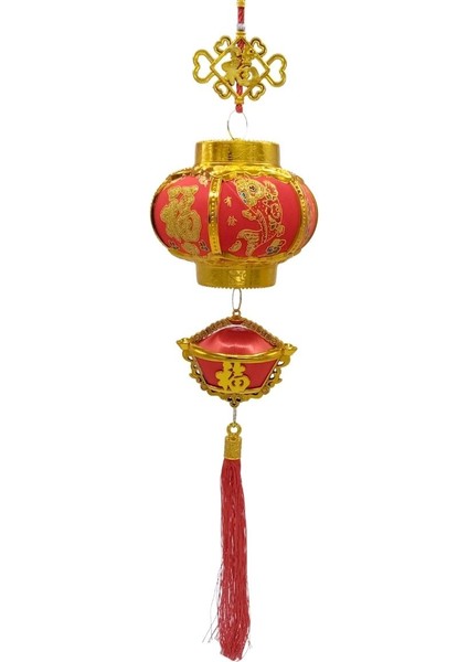Feng Shui Çin Feneri Şans ve Bereket Askılık 65 cm