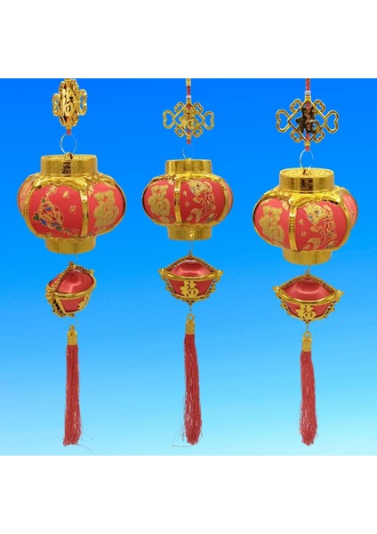 Feng Shui Çin Feneri Şans ve Bereket Askılık 65 cm