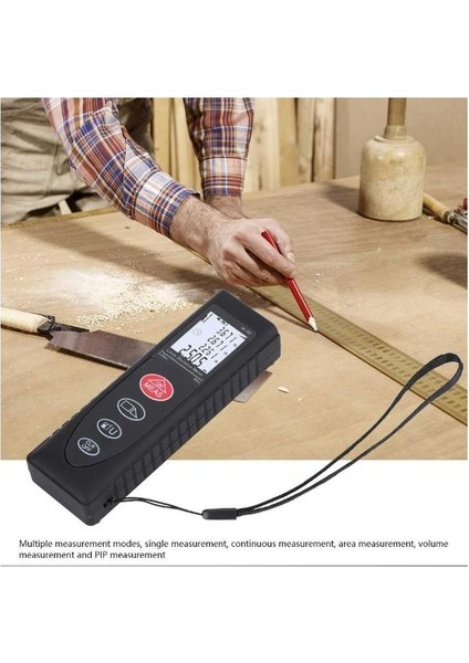 W-80 Lazer Metre Mesafe Ölçer 80 mt