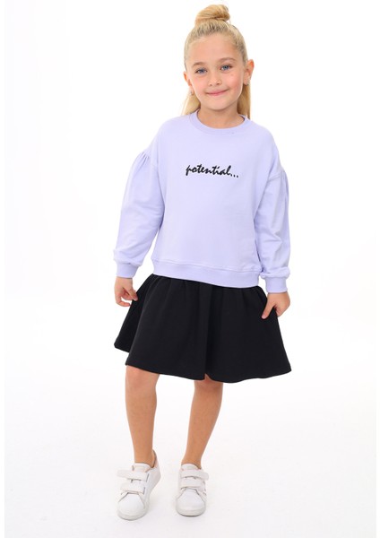 Kız Çocuk Nakışlı Elbise