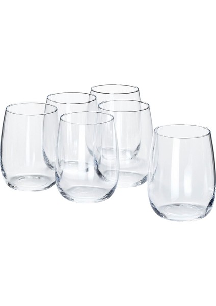 Bardak Seti, Cam, 37 Cl, 6 Adet