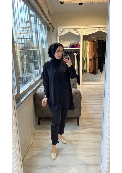 6122 Siyah Gömlek