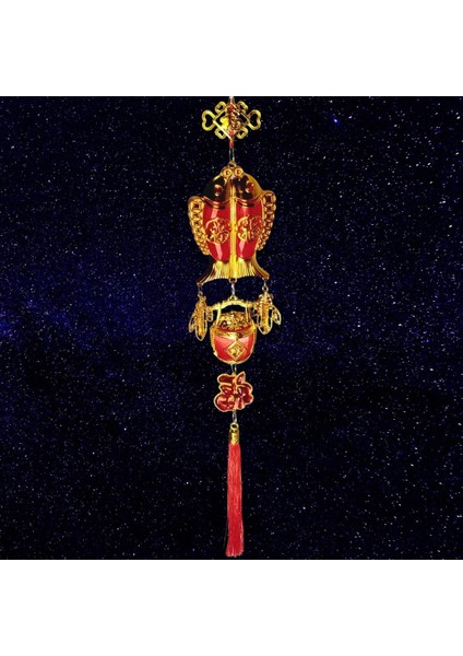 Feng Shui Koi Balık Şans ve Bereket Askılık 80 cm