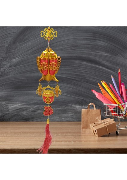 Feng Shui Koi Balık Şans ve Bereket Askılık 80 cm