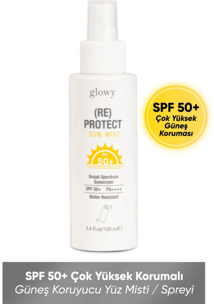 RE Protect SPF50+ Güneş Koruyucu Yüz Misti / Spreyi 100ml