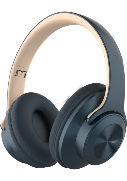 Buff BF16 Bluetooth 5.3 Hoparlör Özellikli Kablosuz Kulak Üstü Kulaklık Navy