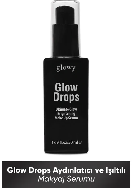 Glow Drops Aydınlatıcı ve Işıltılı Makyaj Bazı 50ml