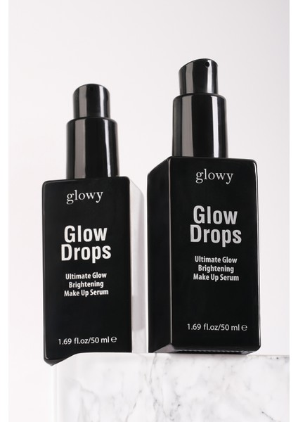 Glow Drops Aydınlatıcı ve Işıltılı Makyaj Bazı 50ml