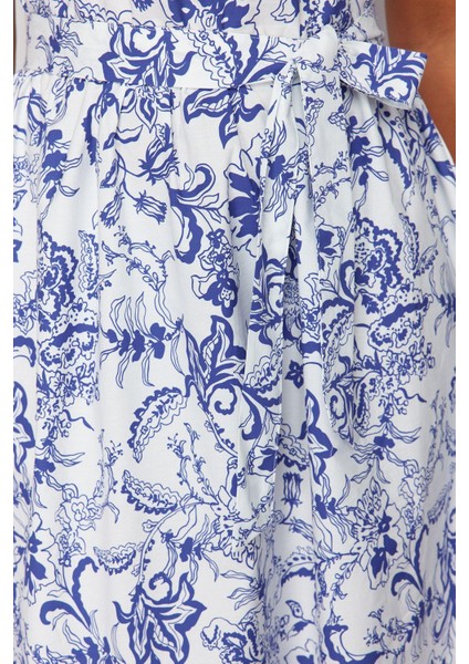 Kadın Moda Şık Büyük Beden Maxi Boy V Yaka Relaxed Derin Dokuma Elbise indirimleri