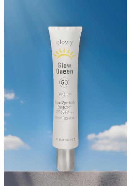 Glow Queen SPF50+ Güneş Koruyucu Yüz Kremi 40ml