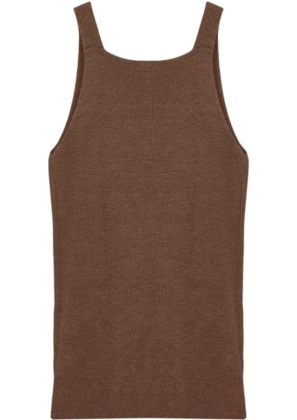 Moda Stil Fitted V Yaka Midi Boy Büyük Beden Jile Triko Elbise