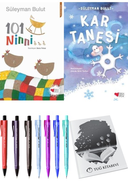 Kar Tanesi ve 101 Ninni Süleyman Bulut 2'li Set + Hediyeli