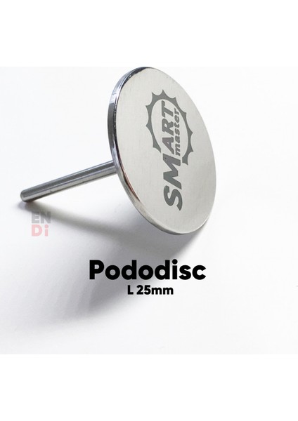 Pododisc Pedikür Başlık Diski Çelik L 25MM