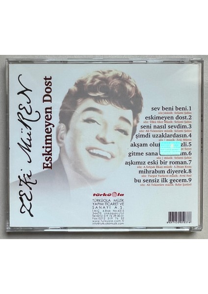 Zeki Müren - Eskimeyen Dost CD