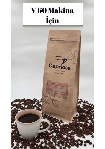 Capriosa Guetemala Huehuetenango Filtre Kahve V 60 Makina Için Çok Sert Içim