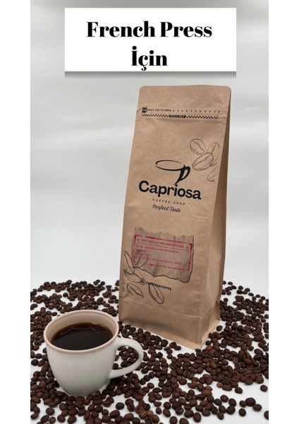 Capriosa Guetemala Huehuetenango Filtre Kahve French Press Için Çok Sert Içim