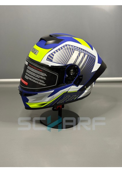 WS-202 Güneş Vizörlü Çene Açılır Kask