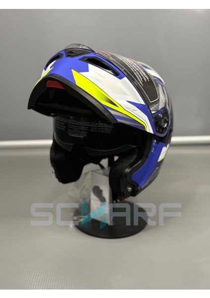WS-202 Güneş Vizörlü Çene Açılır Kask