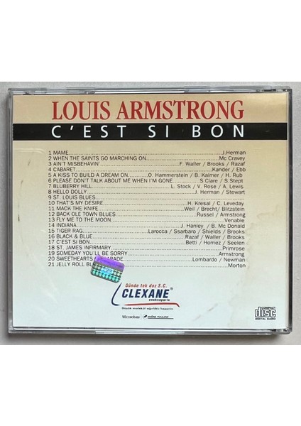 Louis Armstrong - C'est Si Bon CD