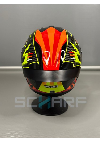 WS-202 Güneş Vizörlü Çene Açılır Kask