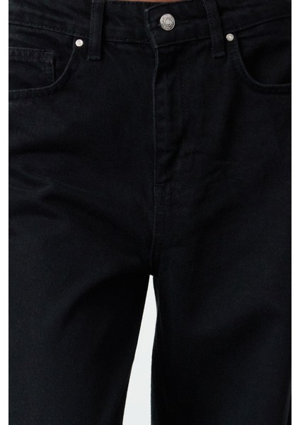 Stil Kadın Moda Denim Kot Pantolon Uzun Geniş Paça Yüksek Bel Jeans modelleri