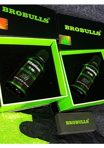Brobulls T10 Titanium 10H Ceramic Coatıng 50 ml Seramik Kaplama ve Boya Koruma 5 Yıl Dayanım fırsatları
