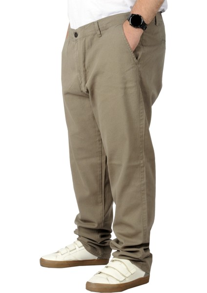 Mode Xl Büyük Beden Erkek Gabardin Pantolon Doğa 22850 Bej fiyatları
