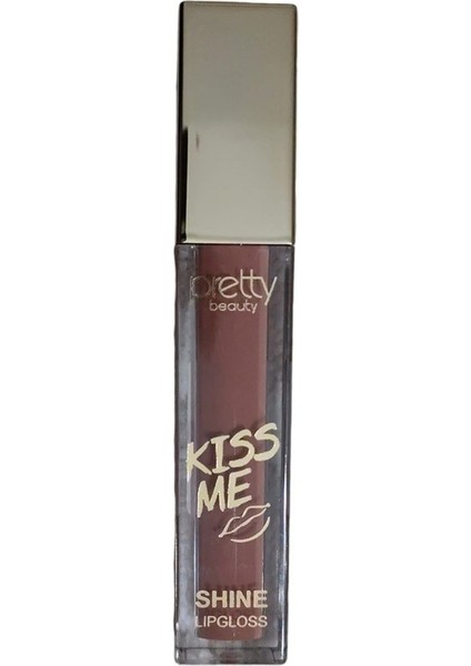 Pretty Beauty Kiss Mee Shıne Lipgloss 24 Saat Kalıcı Ruj  No:2