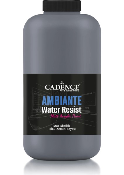 Ambiante Islak Zemin Boyası AW22 gr afiti gr i 2000 ml + Katalizör 80 gr